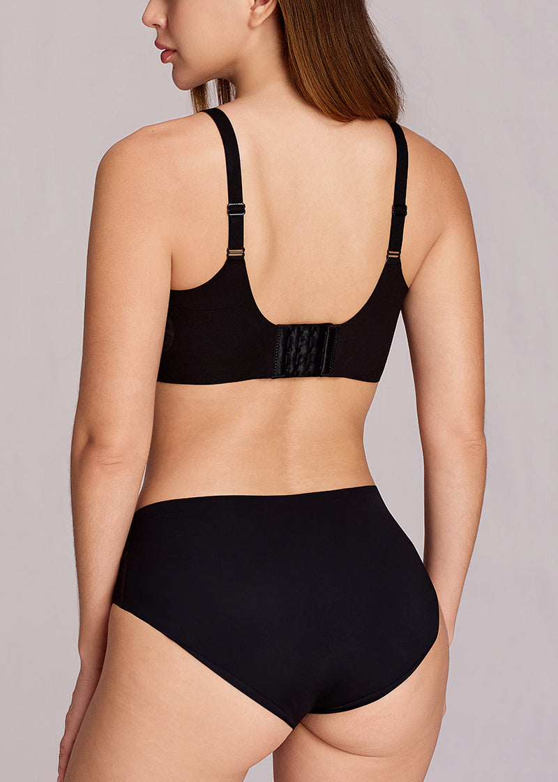Comfort Mesh Crossover Wireless Bra