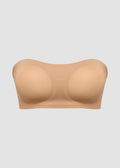 Non-Slip Crossover Side Hook Bandeau Bra